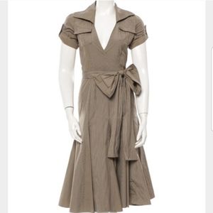 Brown Diane Von Furstenberg Wrap Dress for Sale up to 90% Off: Poshmark